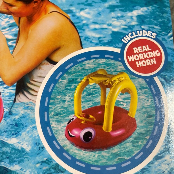 NIB little tikes baby boat w/ canopy - Picture 4 of 6